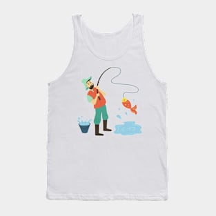 Fishing Shirt for Men Tank Top